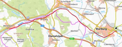 Diemel Westheim   Warburg klein